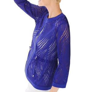 07. WOMENS CHICO’S ZENERGY 3/XL DETAIL JACKET